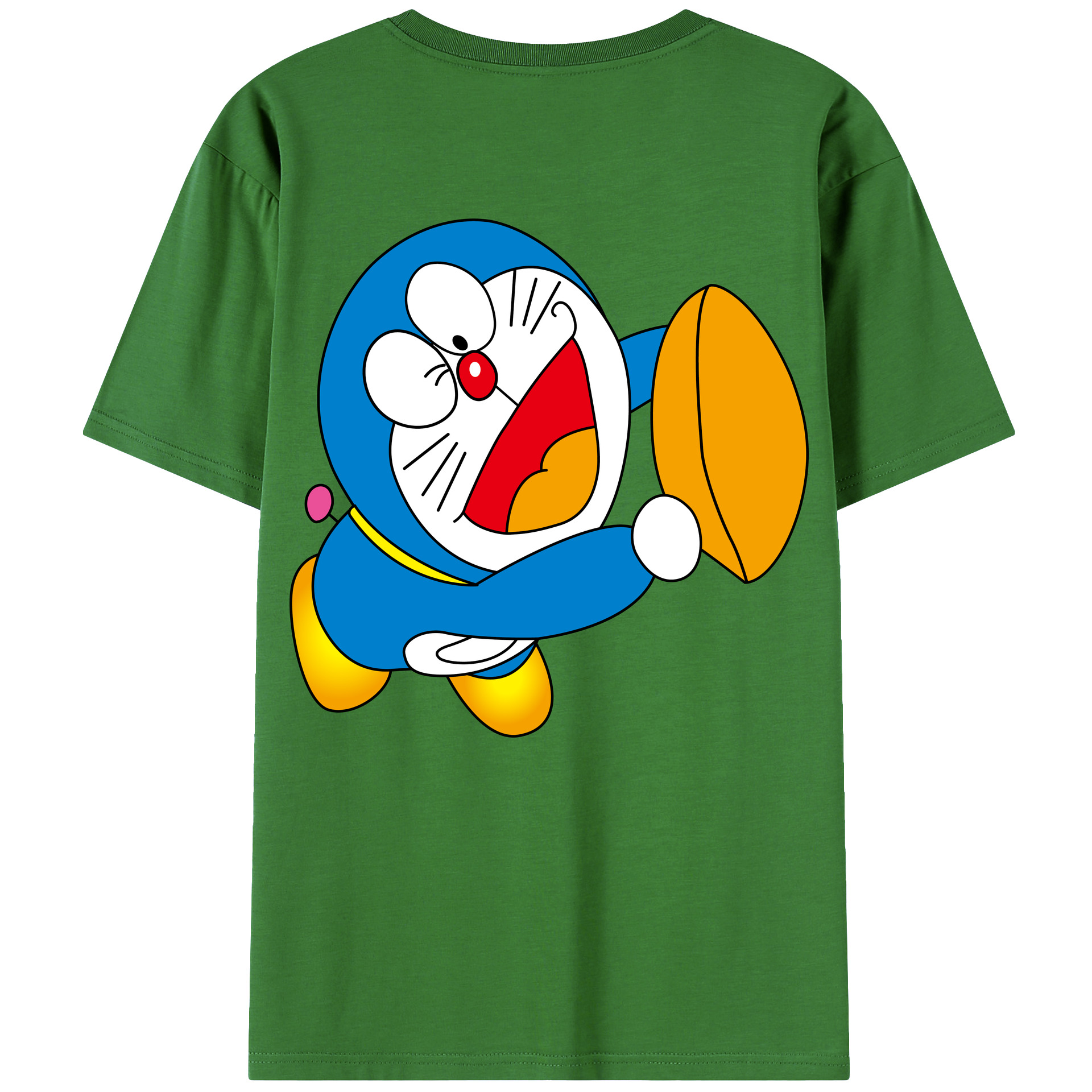 （画像用） ドラえもん Doraemon レディース半袖Tシャツ(バックプリント)